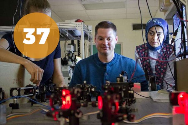 Men and Woman around photonics